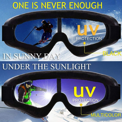 Adults Winter Snow Sports Goggles Ski Snowmobile Snowboard Skate Glasses Eyewear