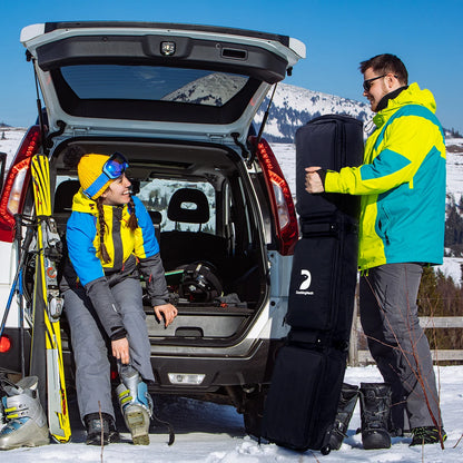 600D Fully Padded Snowboard Bag Waterproof Wheel Travel Bag Ski Snowboard Air Travel Bag Winter Skiing Equipment